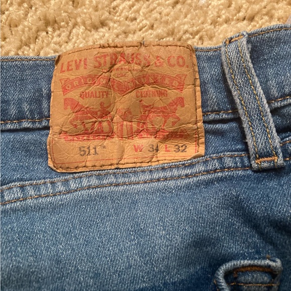 Men’s Levi’s 511 Jeans - Medium/Light Wash - 34 W, 32 L 👖 - Picture 6 of 7